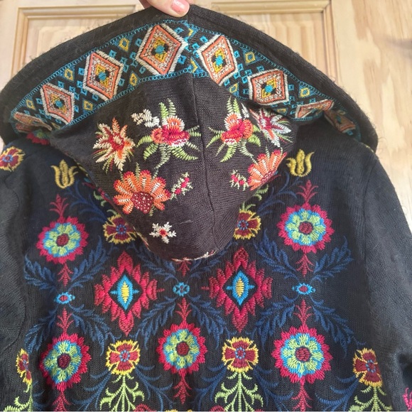 Johnny Was Multicolor Embroidered Jacket - Picture 10 of 14